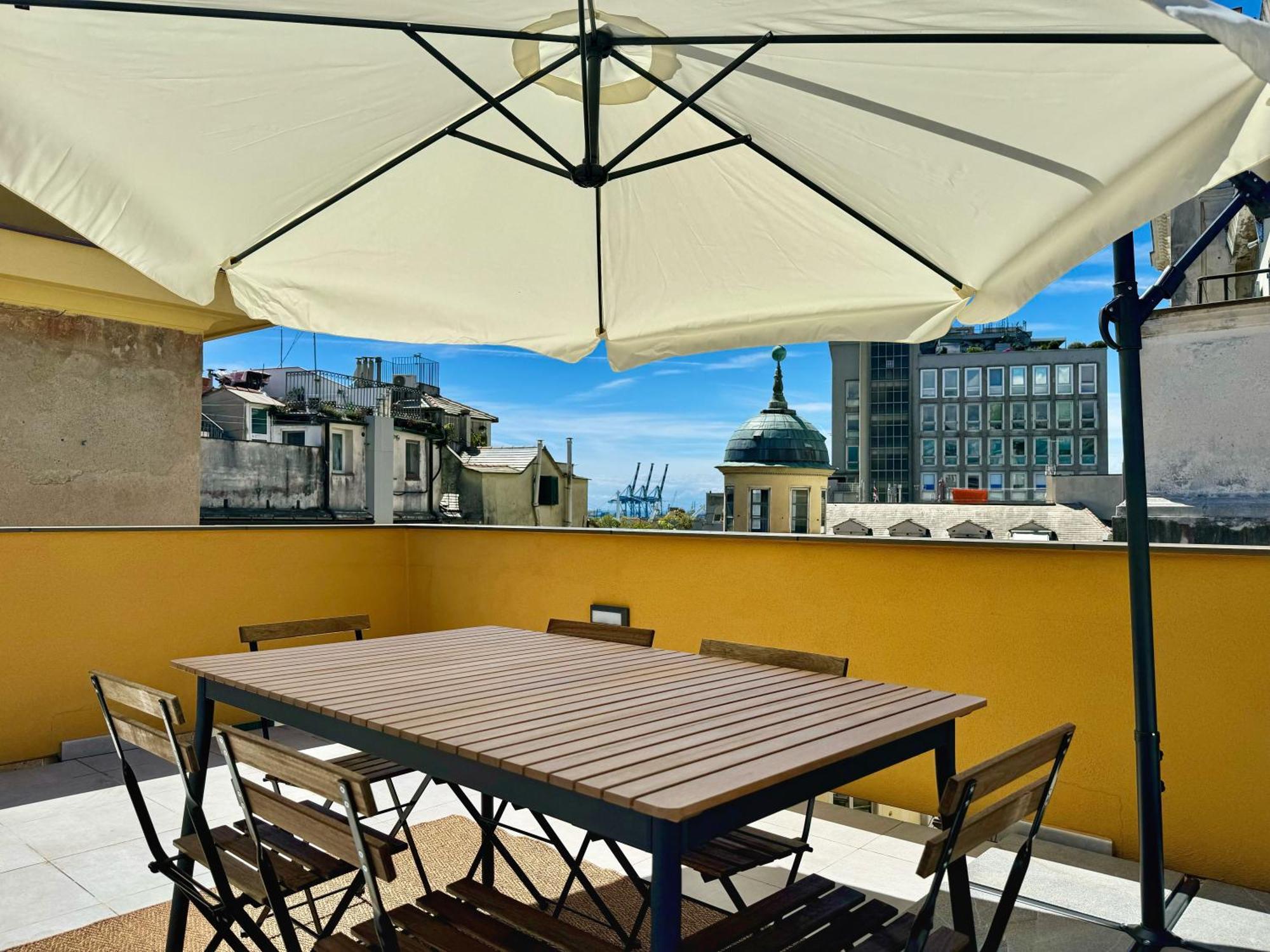 Appartamento Lusso Dei Rolli Attico Pellicceria Con Terrazzo Genova